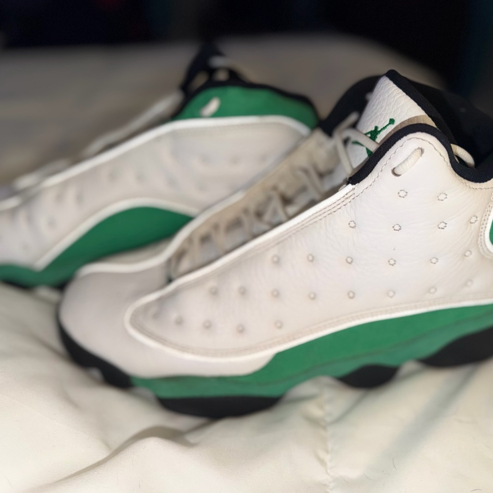 Air Jordan 13 Lucky Green Ray Allen PE M8